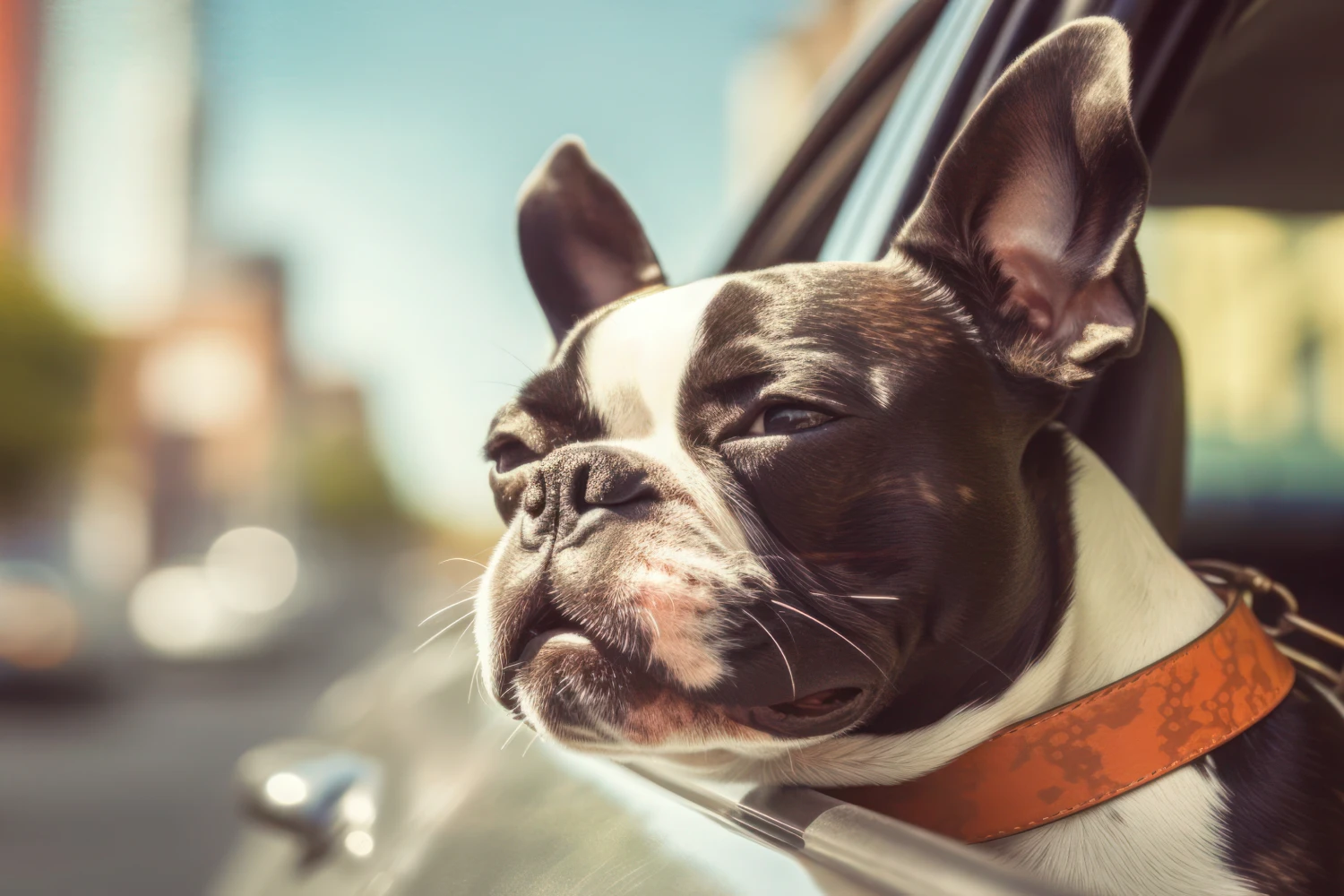 Chevrolet Suburban Dog Safety Belt for Boston Terriers