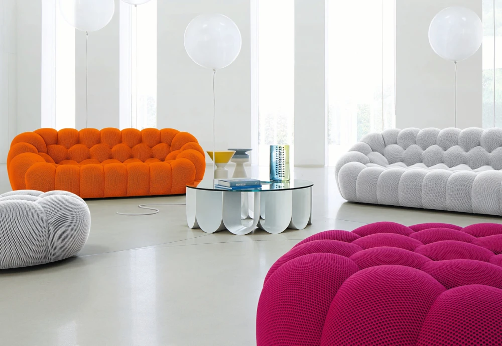 modern curved bubble sofa